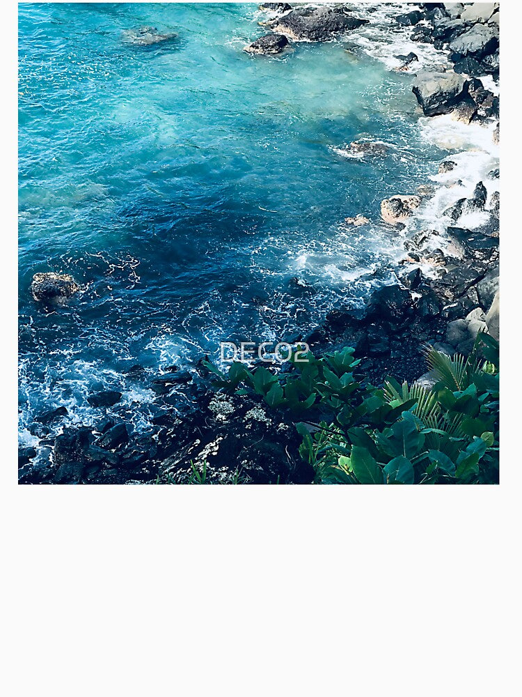 Tropical Paradise Pacific Ocean Cove Art Photo by DEC02