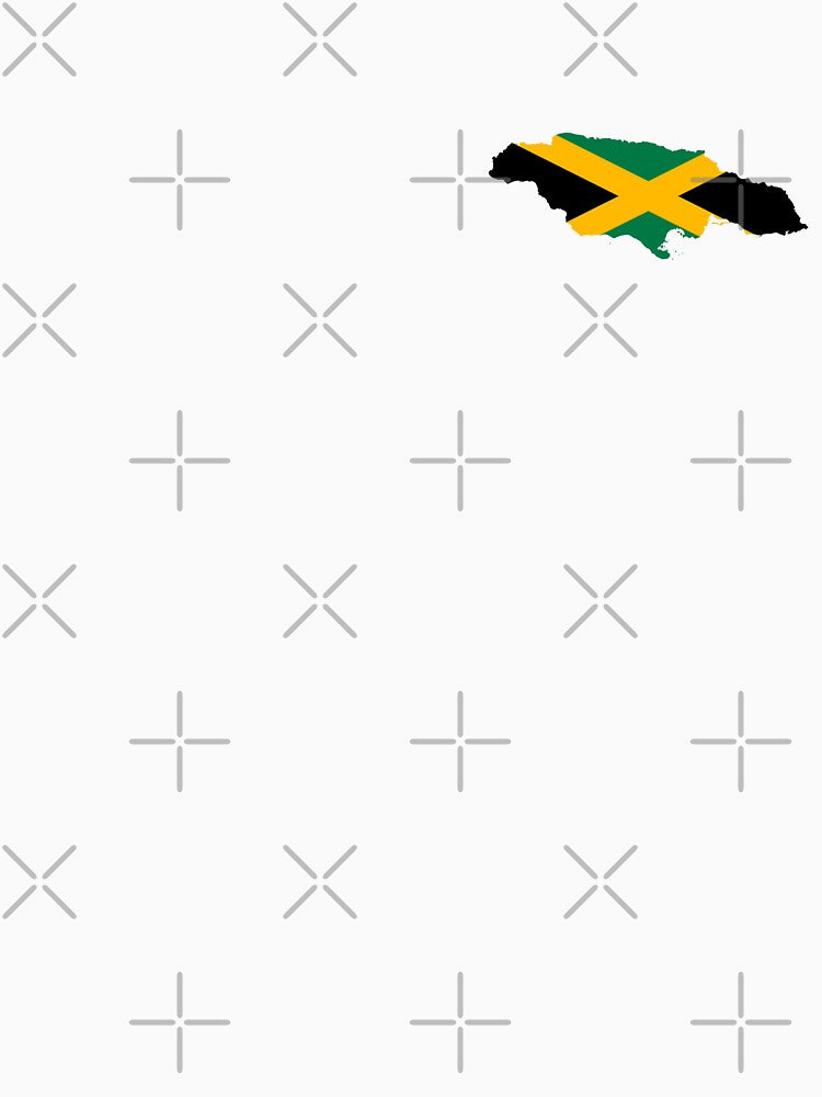 Flag Map of Jamaica by DreamBrushy