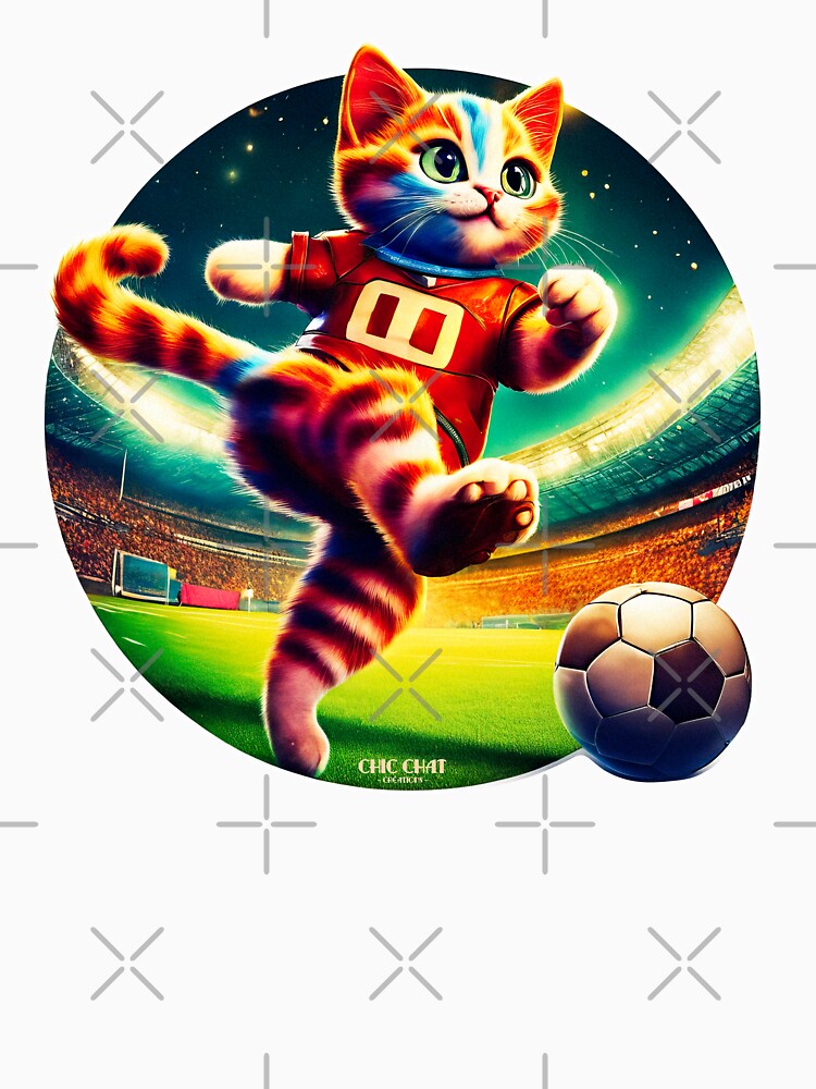 Soccer Kitten - Chic Chat Créations Ref.120 by ChicChat