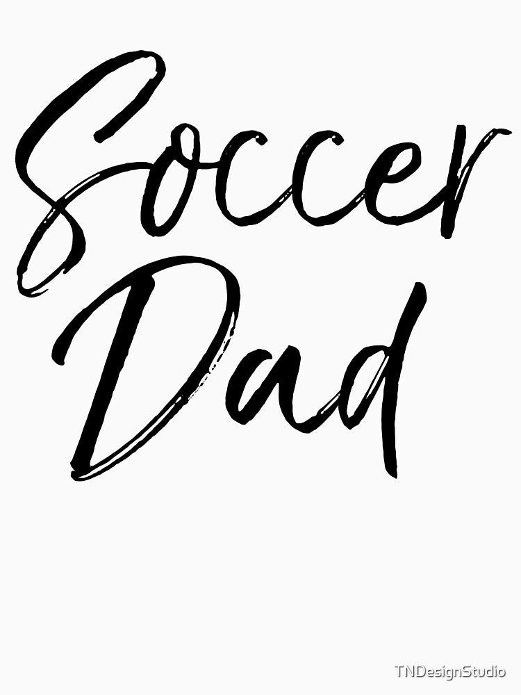 Cute Soccer Dad Father's Day Gift by TNDesignStudio