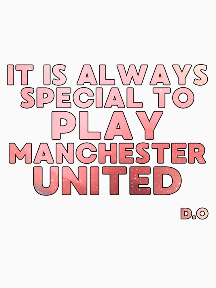 It is always special to play manchester by JACK-DesignUK