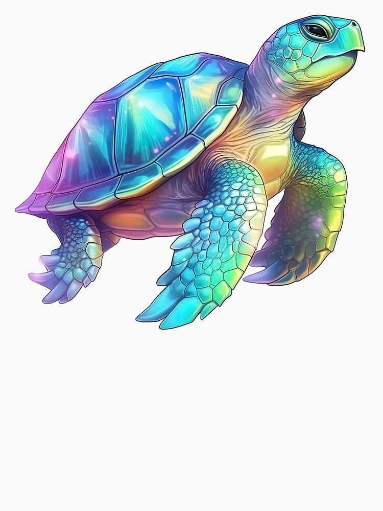 Vivid Painterly Turtle by UtterlyCutterly
