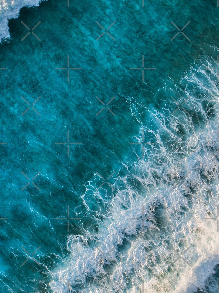 Deep Blue Ocean by Iridescent Store