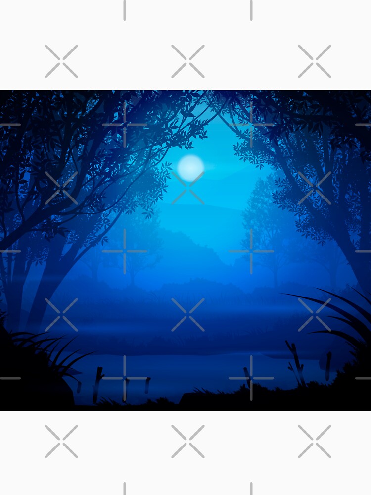 Blue forest by Timegraf