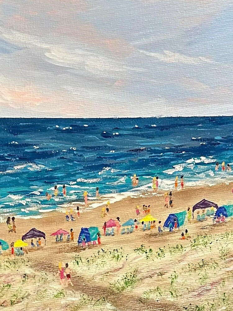 Beach Day 2 Ocean Theme by Deb Bossert Artworks
