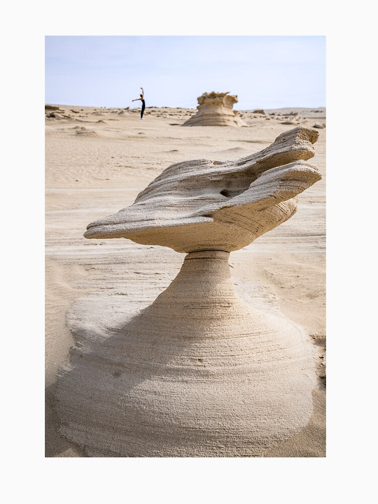 Al Wathba Artistic sand stones, the Art and Creation of Mother Nature by DavidGabisPhoto