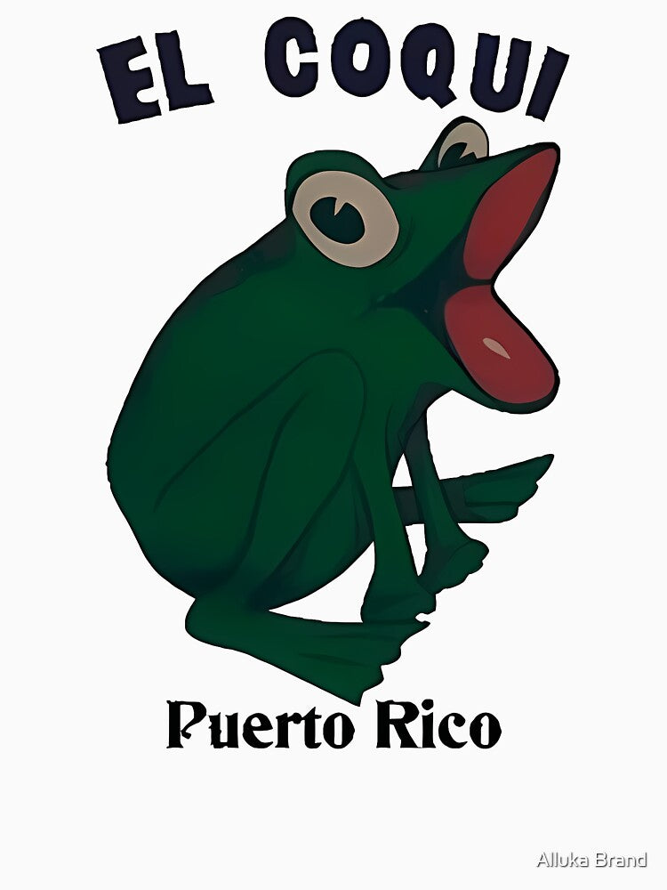 El Coqui Puerto Rico Frog by Alluka Brand