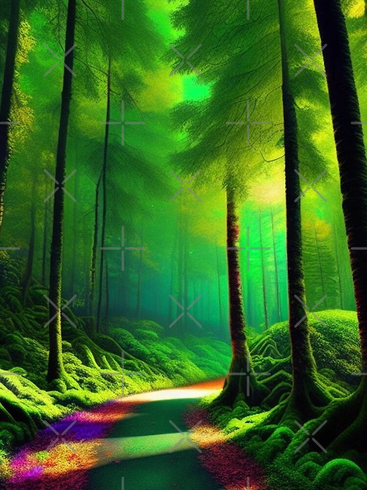 Enchanted forest Ai Generated by AiGens