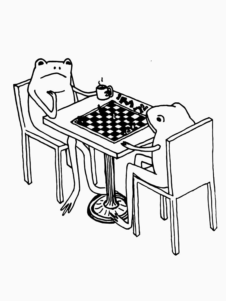 chess match by ninabernickart