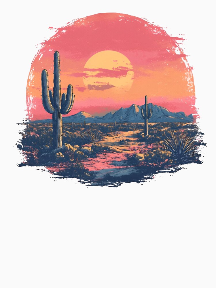Sunset Desert Scene by KSimpson838