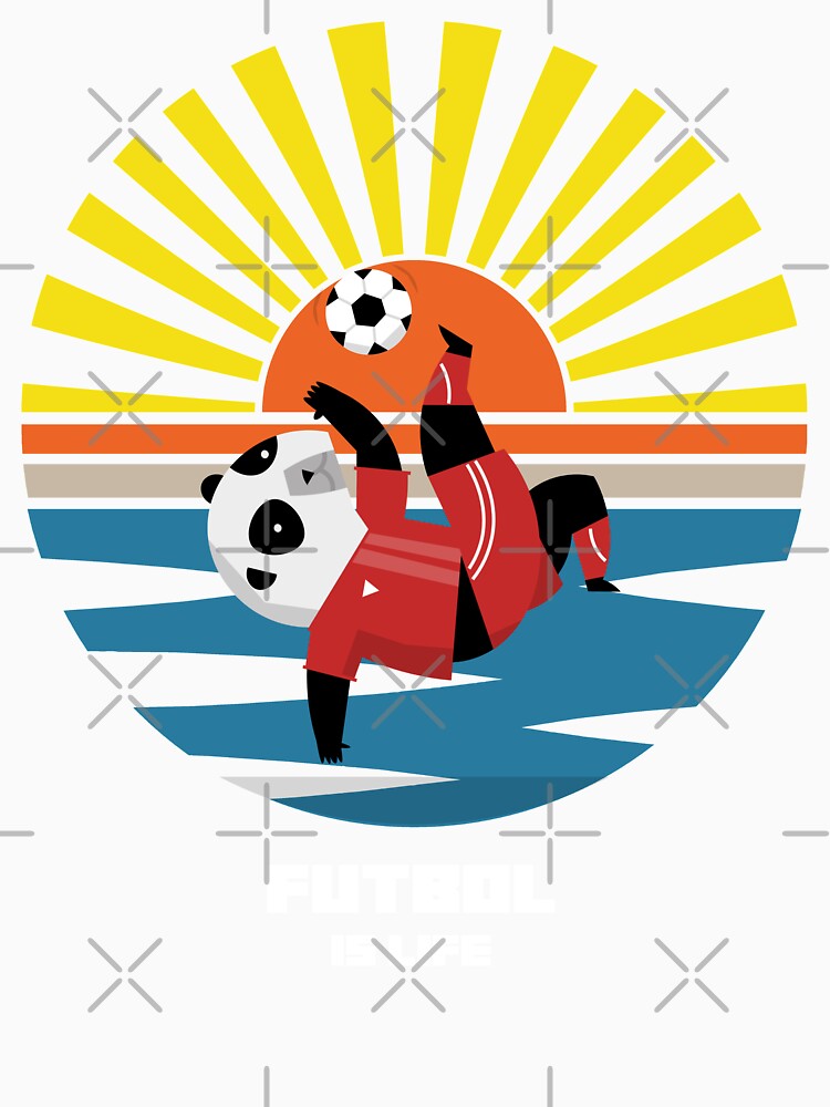 Futbol Is Life Panda Soccer Super Star by TheWildFlix
