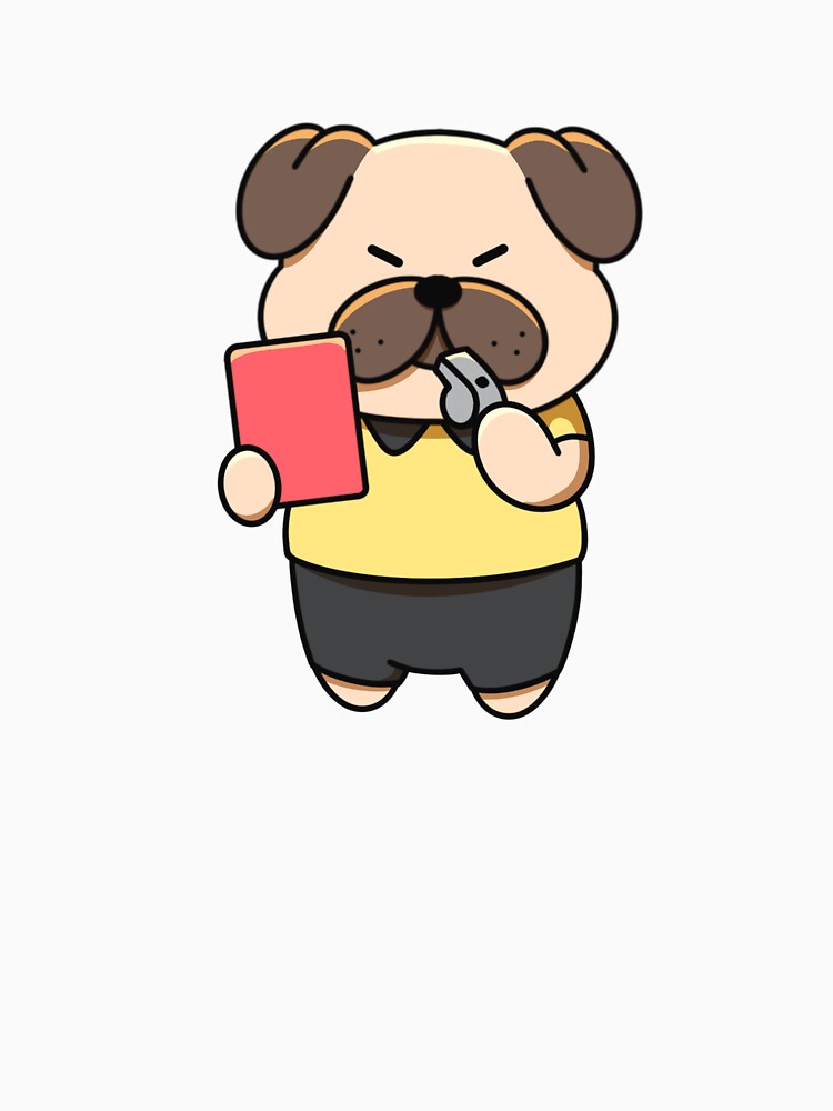 Strict Pug Referee by yogiskencing