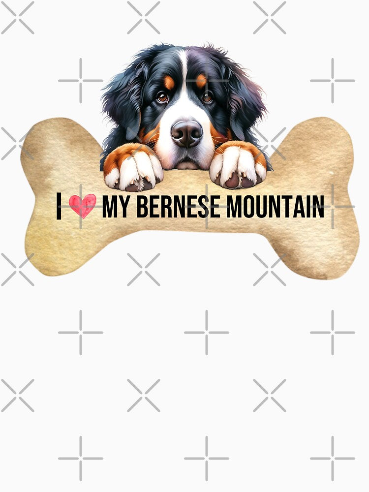 I Love My Bernese Mountain by TheAnimalZ00