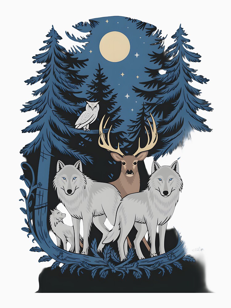 Animal forest by AnamMHavan