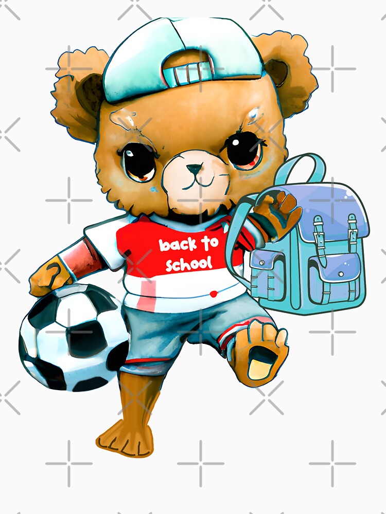 football bear back to school by Astralia
