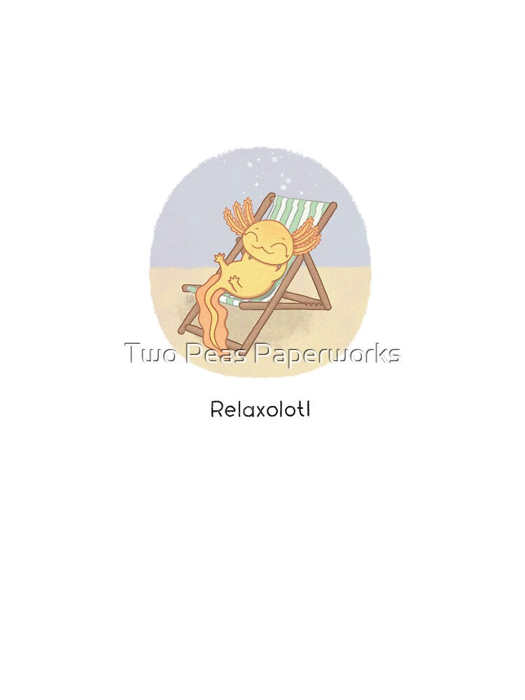 Relaxolotl by Two Peas Paperworks