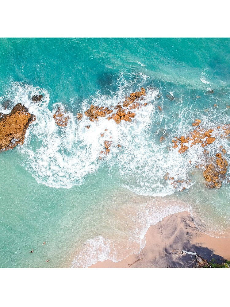 Ocean Waves By On The Shore by LisaRoseDesigns
