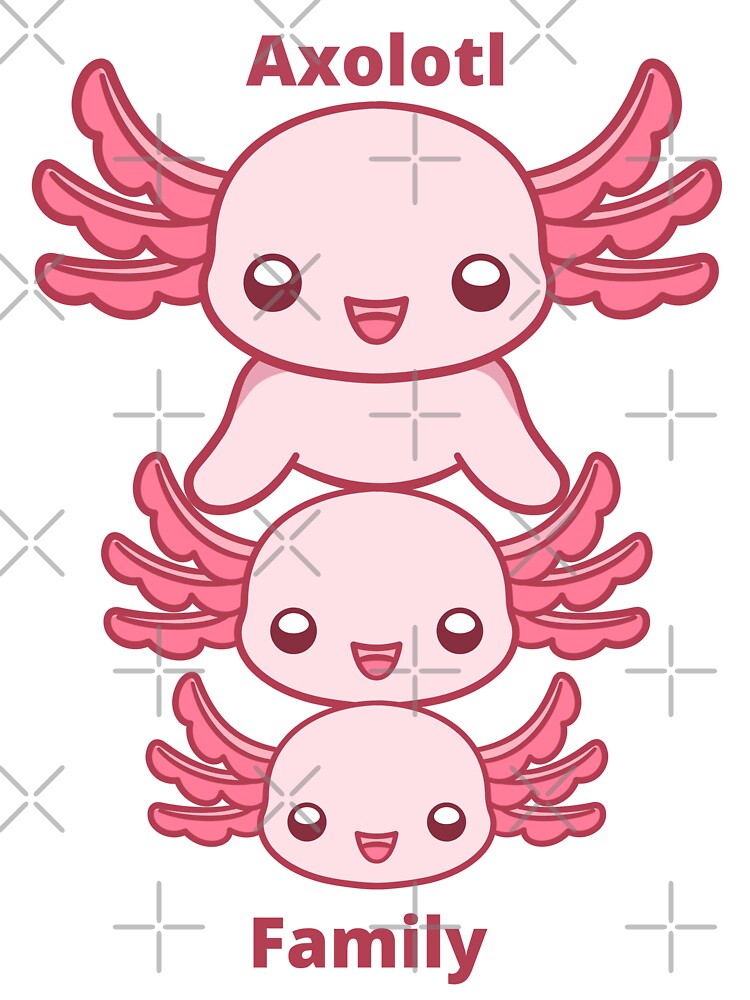 Axolotl family by Beena83