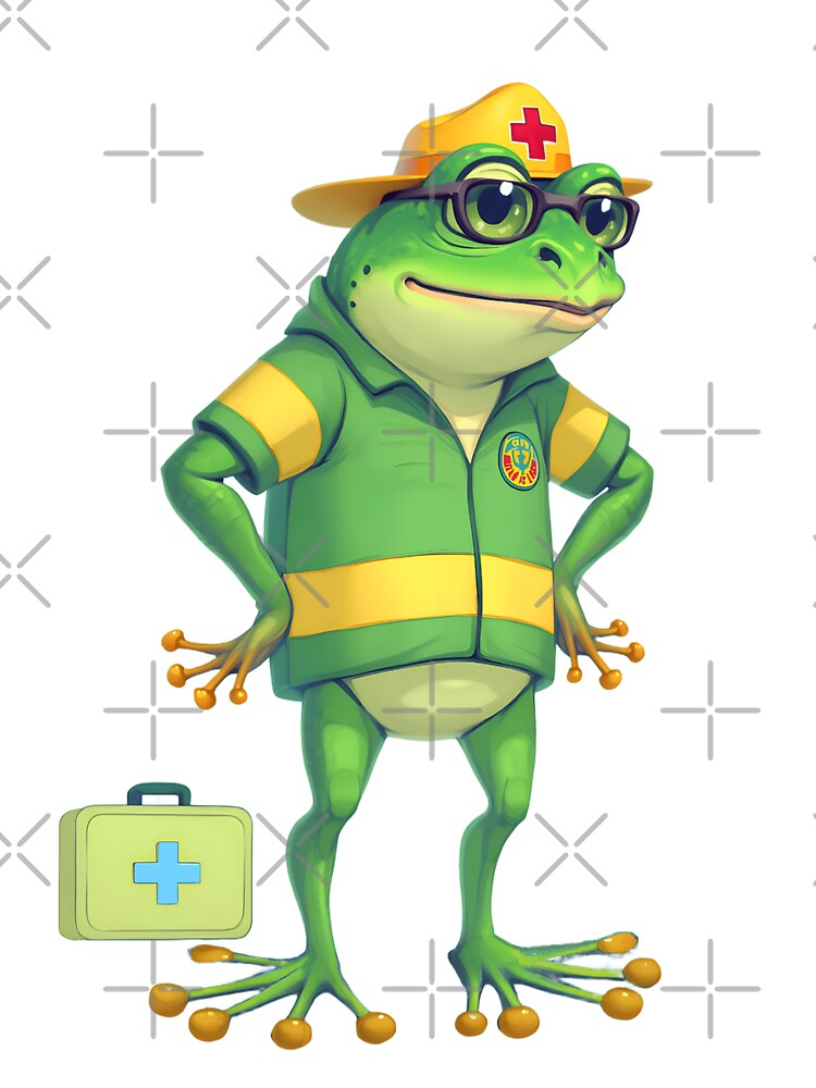 Paramedic Frog by Creative Visualize