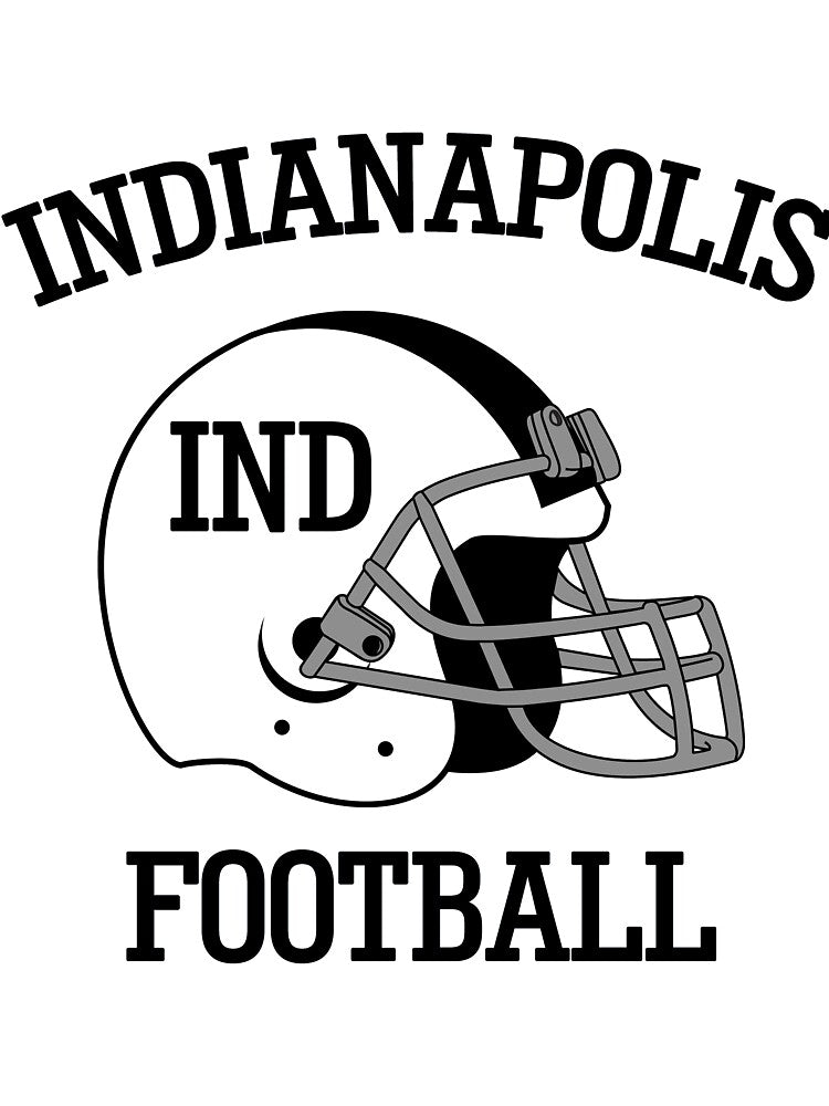 Indianapolis Football T-Shirt for Men and Women by AllStarMerch