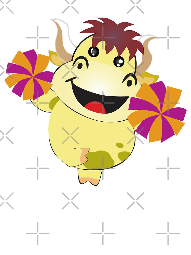 Cow Cheering by Julia2Julia