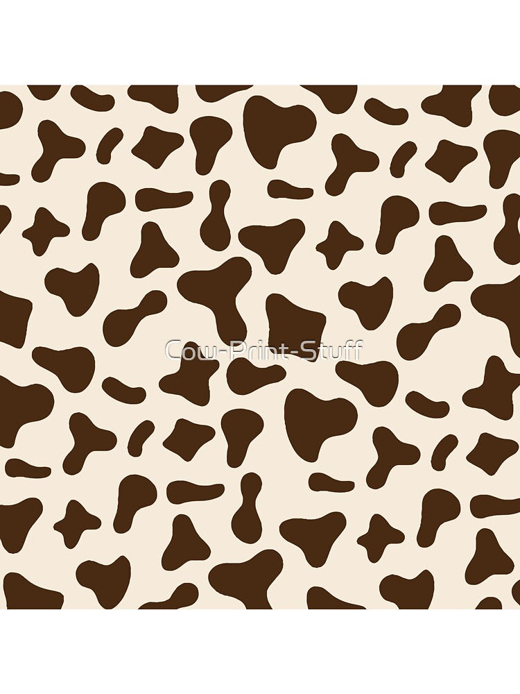 Chocolate Cow Pattern on Milk Cow | Holstein Cow Pattern by Cow-Print-Stuff