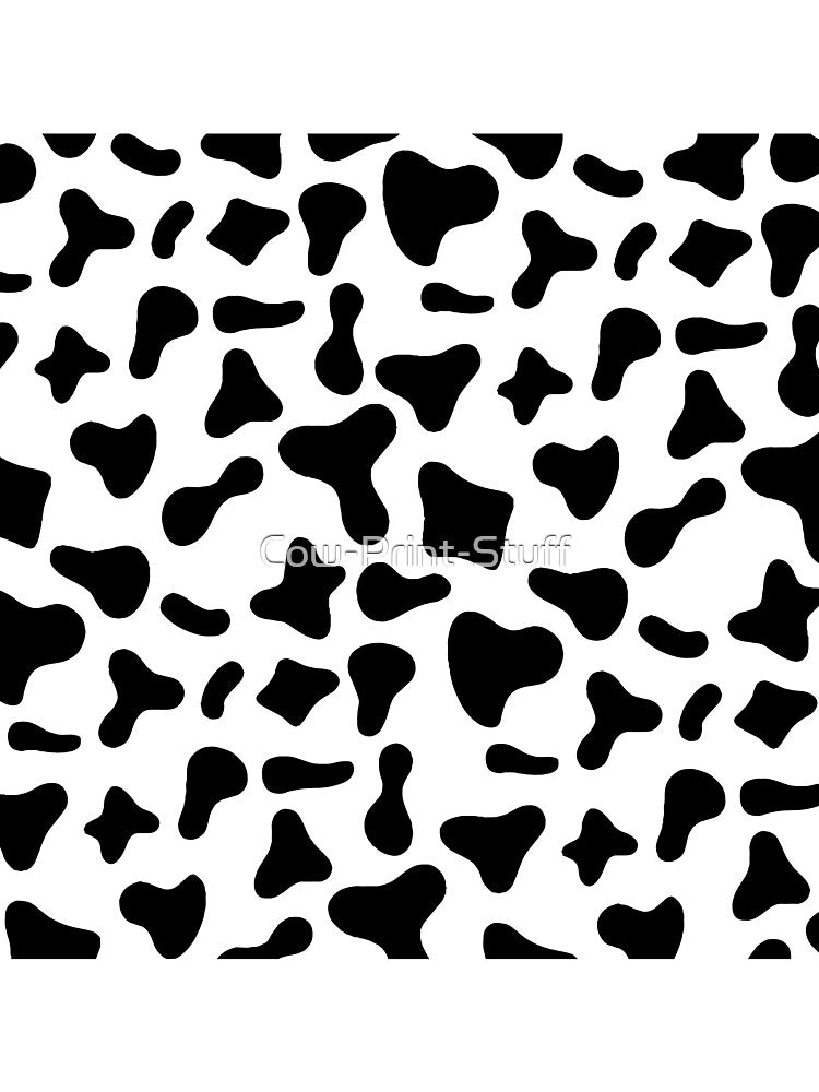 Classic Dairy Cow Pattern | Holstein Cow Pattern by Cow-Print-Stuff