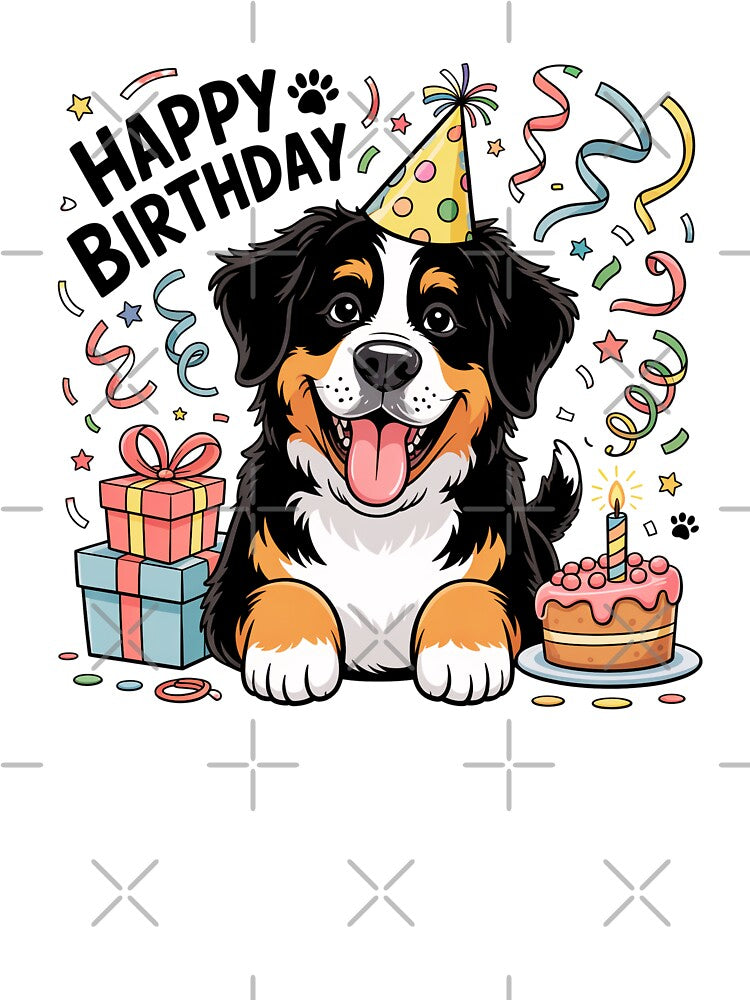 Bernese Mountain Dog Birthday by TheAnimalZ00