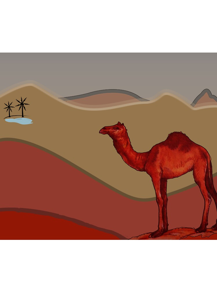 The supporter who crossing the desert by Bigrow