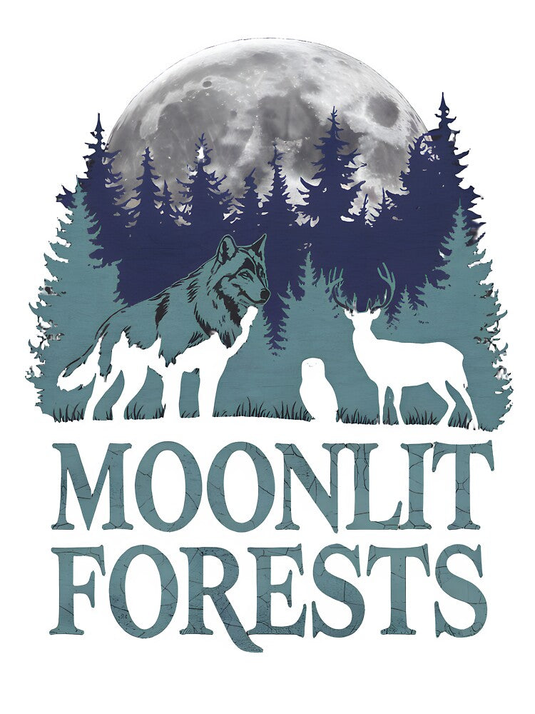 Moonlit Forests by AnamMHavan