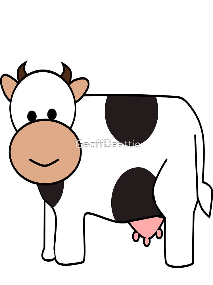 Cartoon smiley cow 04 by GeoffBeattie