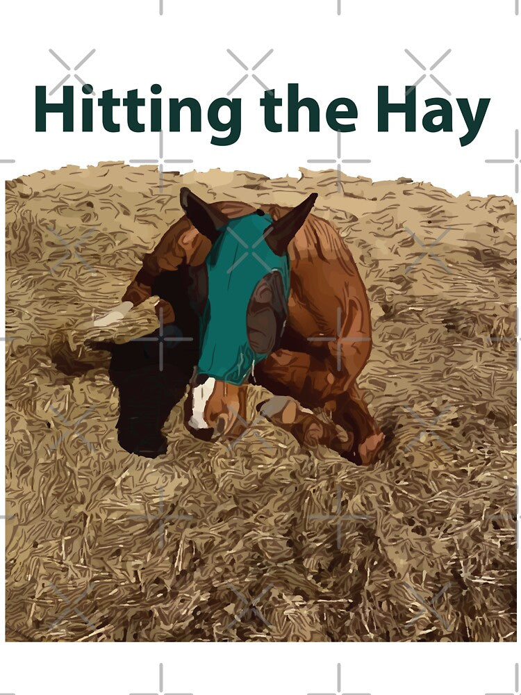 Hitting the Hay - Funny Horse by Lakeric Cityscapes