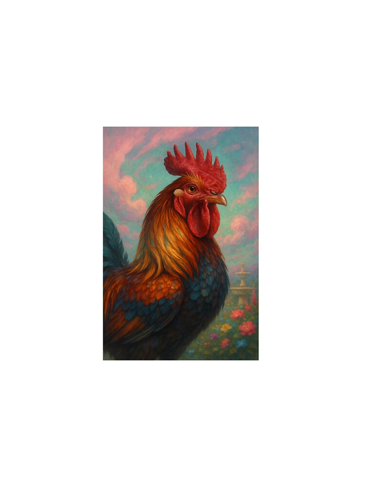 Black copper Maran rooster by Ilovechickens99