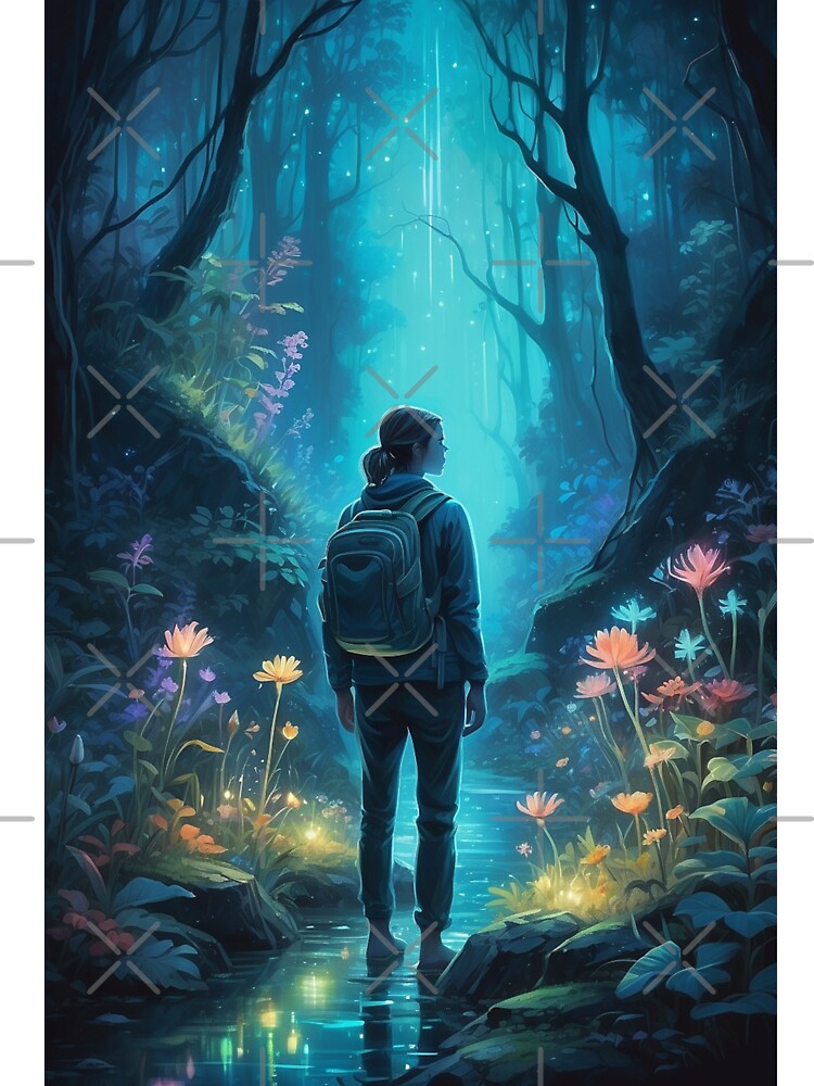 007 Lost in the Magical Forest by Alexis Art Collection