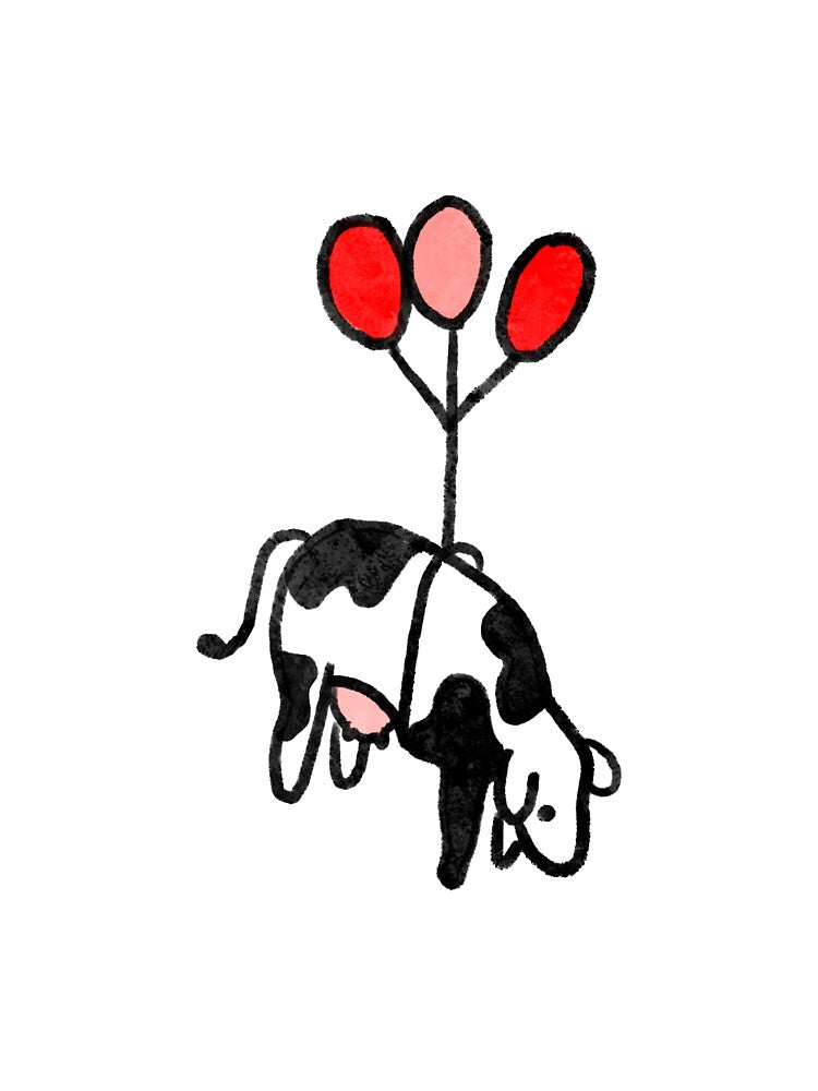 balloon cow by saacstix
