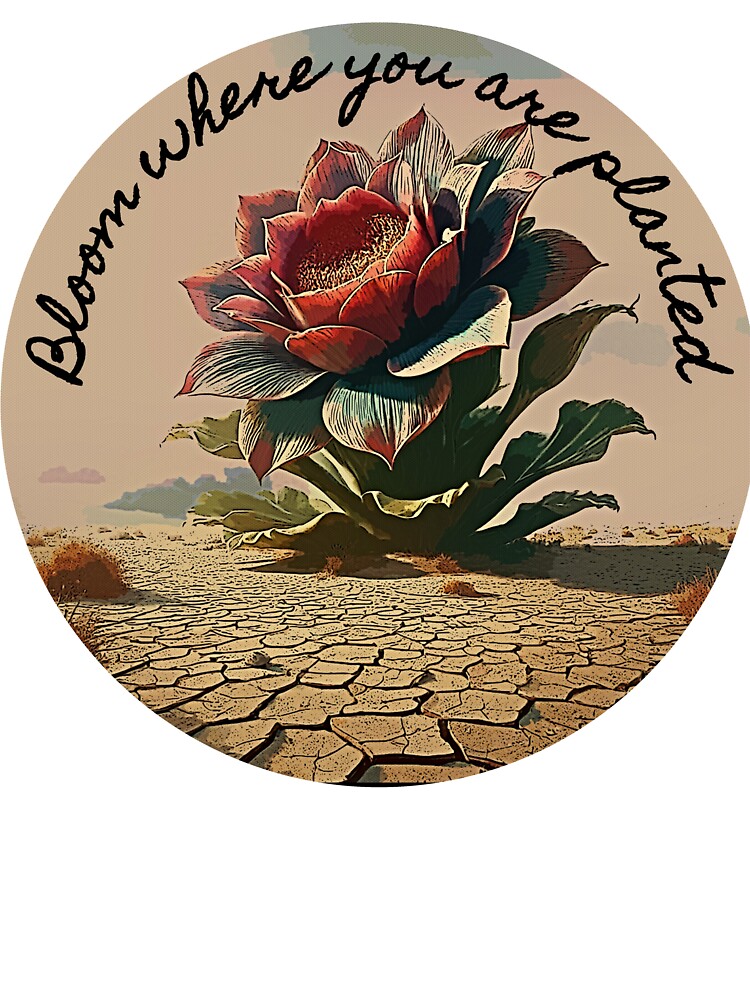 Bloom where you are planted by GlassPenny