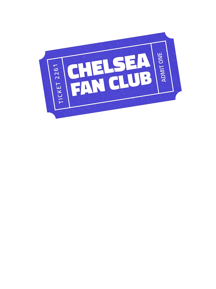 Chelsea Fan Club Ticket - blue by Hello Bee Bee