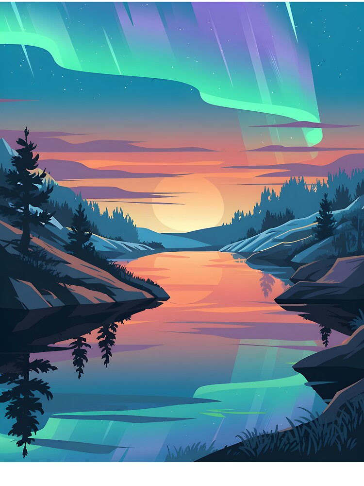 Aurora Borealis by AnamMHavan
