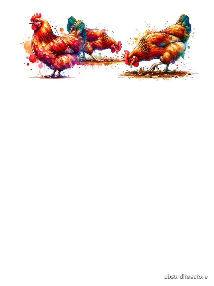 Chickens by absurditeestore