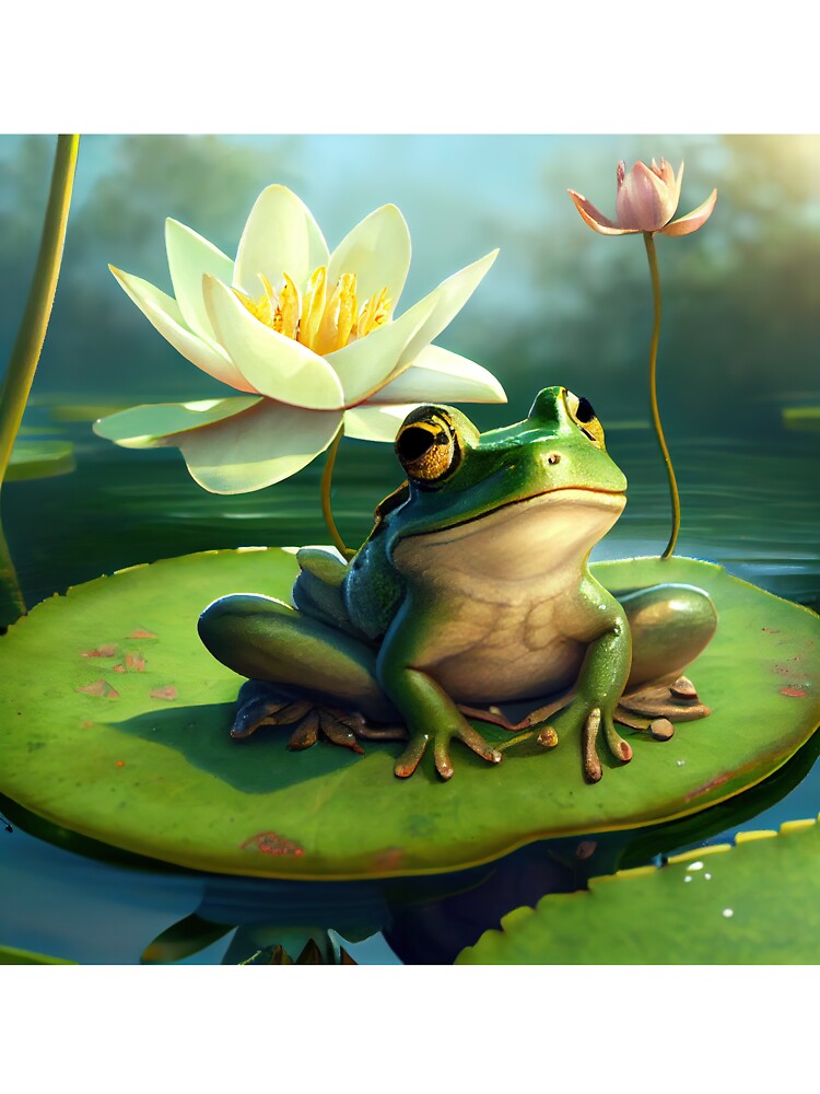 the relaxing frog by IA-Power