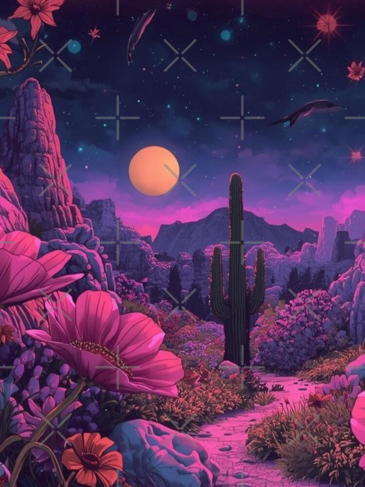 Desert At Dusk Dreamscape by Right Brain Riot