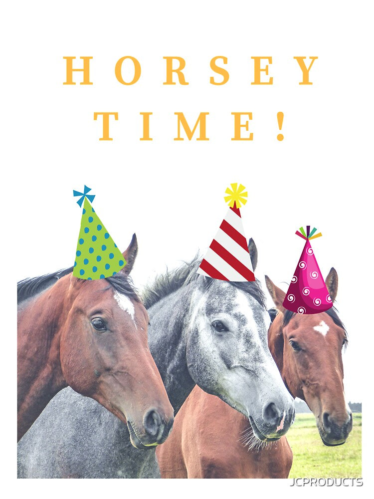 Horsey Time--for Horse Lovers by PrairieRidgeDesigns