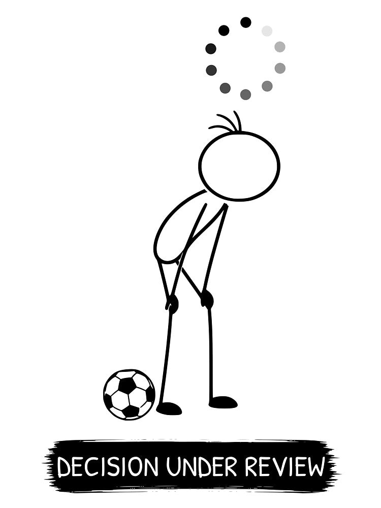 Decision Under Review Football Fan Design by Pebl-Co
