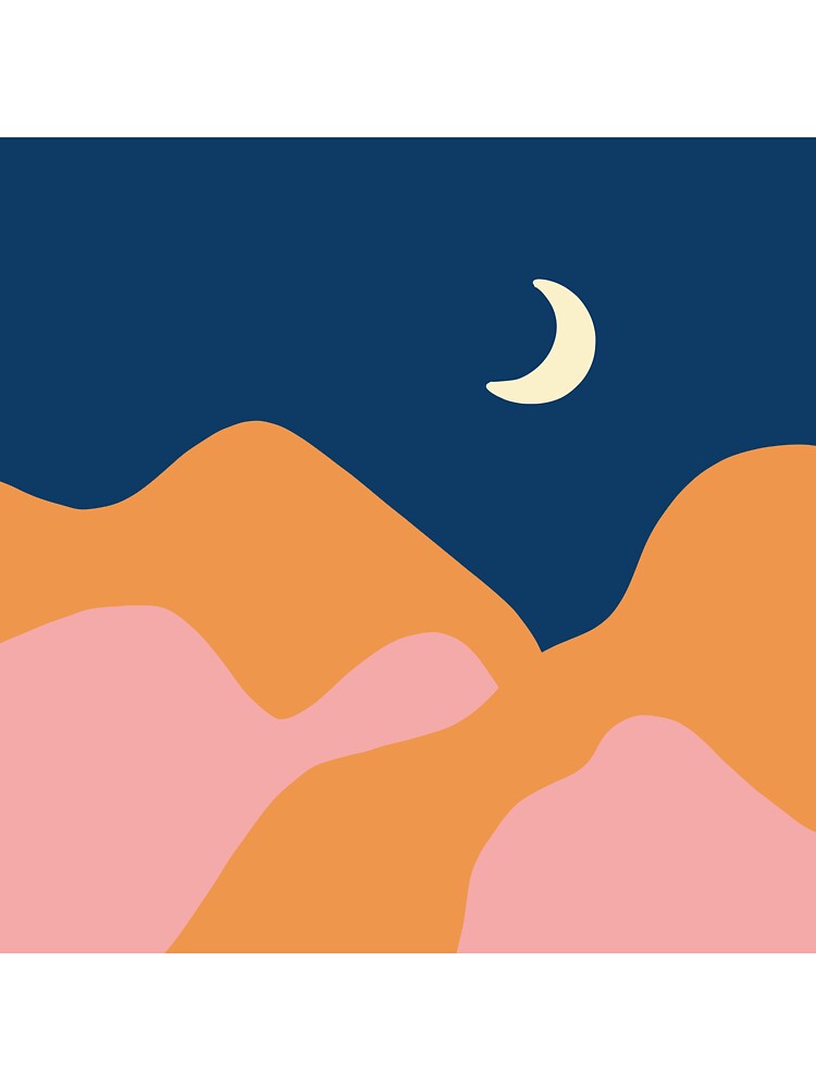 Minimal Desert Night by WildeandCo