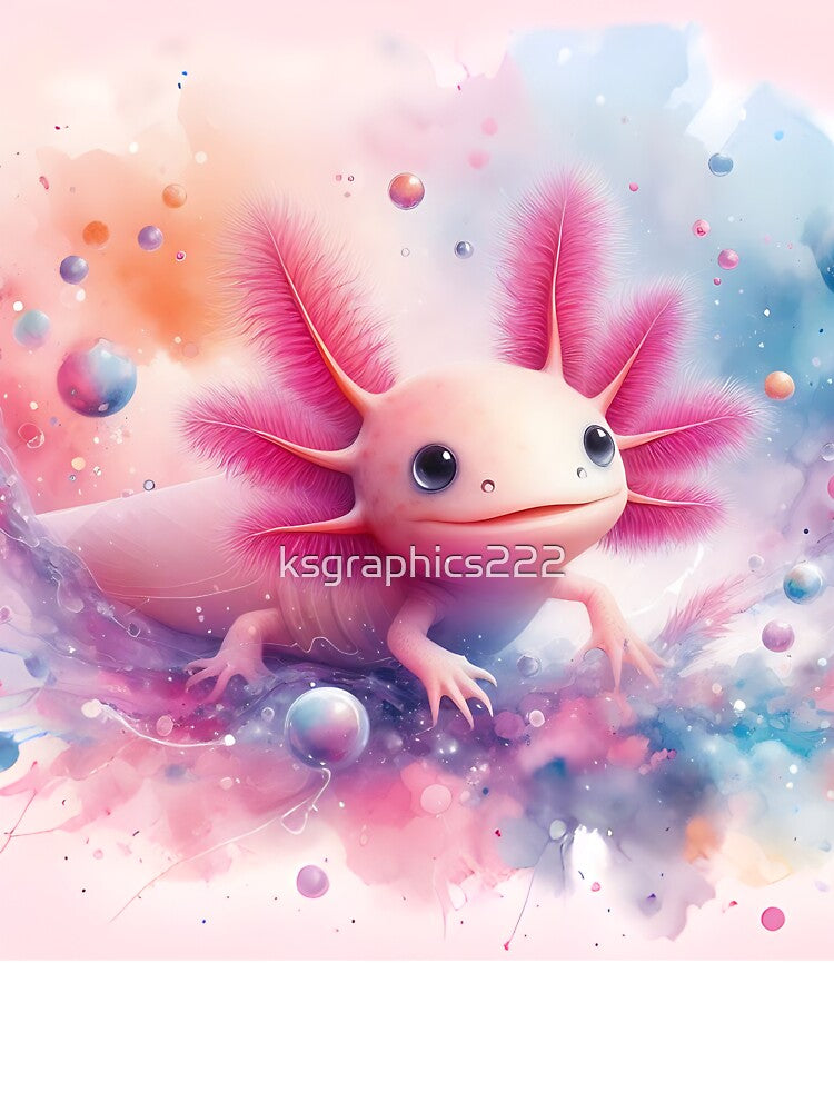 Axolotl Art #156 | Axolotl Lovers by ksgraphics222