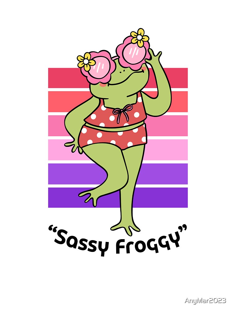 Confident Frog Girl by AnyMar2023