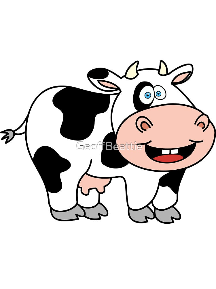 Copy of Cartoon smiley cow 10 by GeoffBeattie