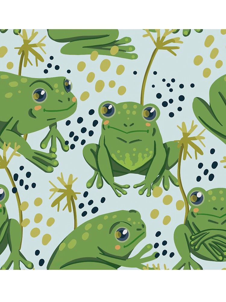 Cute Green Frog by DarelliBeauty