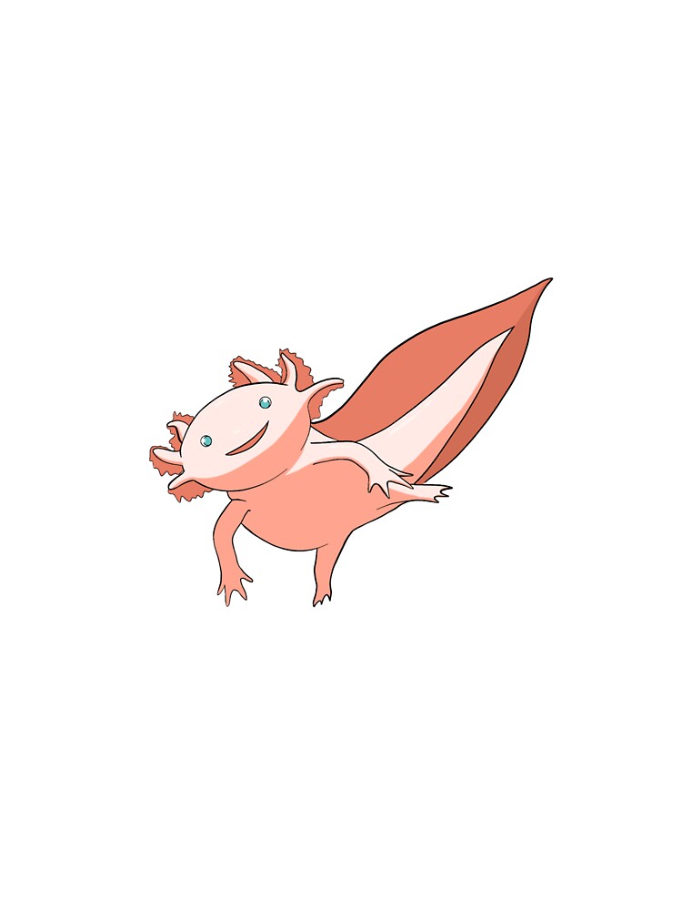 Axolotl by Leahtennery