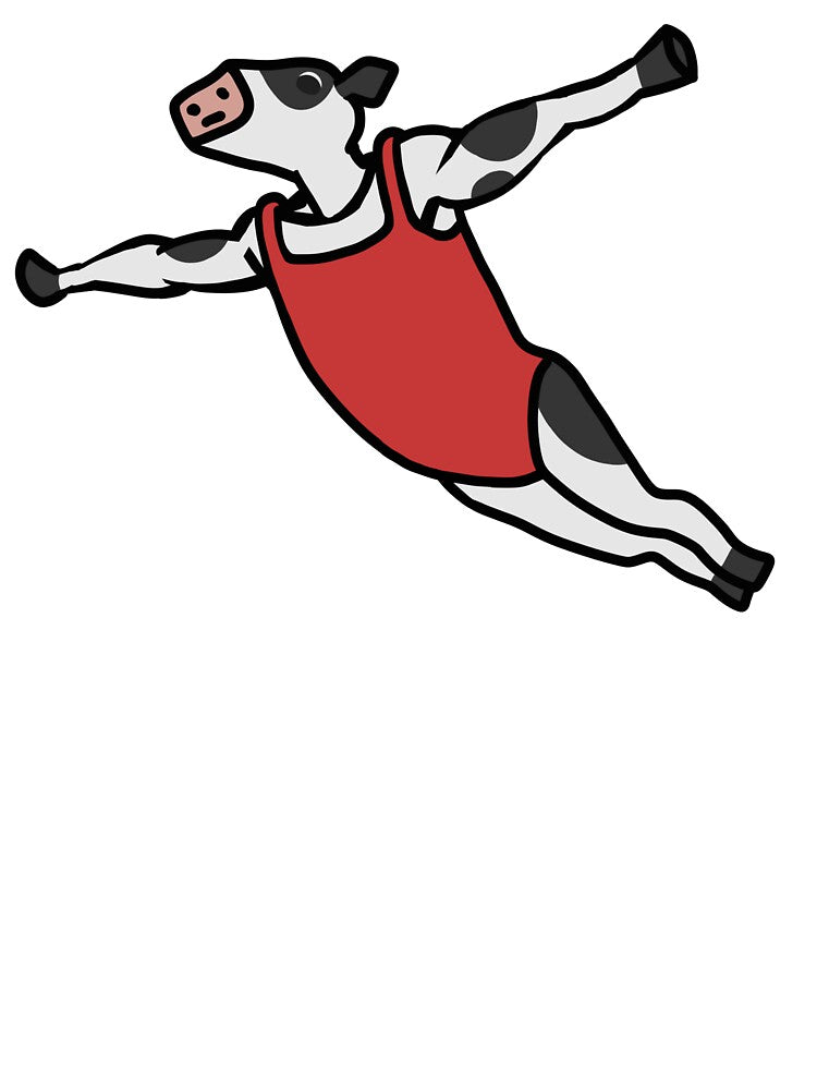 Diving cow by BeefHamPoultry